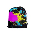 Splatter Drawstring Pouch (Large)