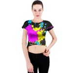 Crew Neck Crop Top