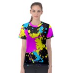 Splatter All Over Print Sport T-shirt (Women)