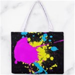 Splatter All Over Print Tiny Tote Bag