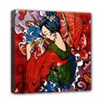 Geisha Mini Canvas 8  x 8  (Stretched)