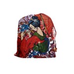 Geisha Drawstring Pouch (Large)