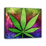 Pot Leaf Canvas 10  x 8  (Stretched)