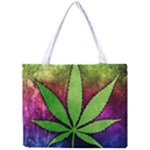 Pot Leaf All Over Print Tiny Tote Bag