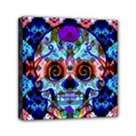 Sugar Skulls   Hypno Mini Canvas 6  x 6  (Stretched)