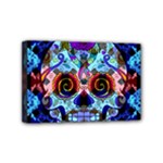 Sugar Skulls   Hypno Mini Canvas 6  x 4  (Stretched)