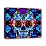 Sugar Skulls   Hypno Canvas 10  x 8  (Stretched)