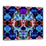 Sugar Skulls   Hypno Canvas 20  x 16  (Stretched)