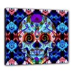 Sugar Skulls   Hypno Canvas 24  x 20  (Stretched)