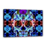 Sugar Skulls   Hypno Canvas 18  x 12  (Stretched)