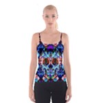 Sugar Skulls   Hypno All Over Print Spaghetti Strap Top