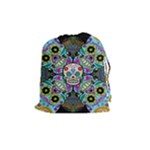 Sugar Skulls   Spiral Drawstring Pouch (Medium)