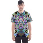 Sugar Skulls   Spiral All Over Print Sport T-Shirt (Men)