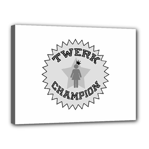 Twerk Champion Canvas 16  x 12  (Stretched) from ArtsNow.com