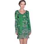 Circuit Long Sleeve Nightdress