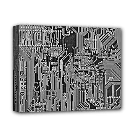 Circuit Deluxe Canvas 14  x 11  (Stretched) from ArtsNow.com