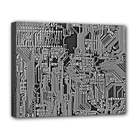 Circuit Deluxe Canvas 20  x 16  (Stretched) from ArtsNow.com