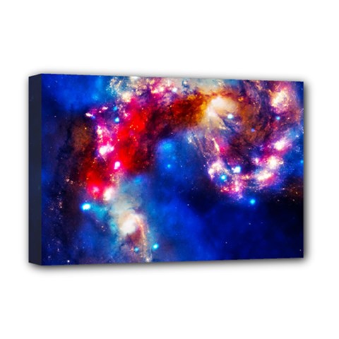 Colorful Cosmos Deluxe Canvas 18  x 12  (Stretched) from ArtsNow.com