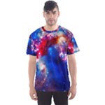 Colorful Cosmos Men s Sport Mesh Tee