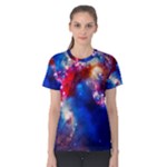 Colorful Cosmos Women s Cotton Tee