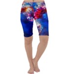 Colorful Cosmos Cropped Leggings 