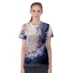 Colorful Cosmos Women s Sport Mesh Tee