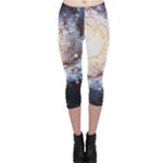 Colorful Cosmos Capri Leggings 