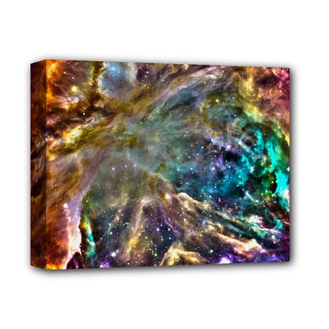 Colorful Cosmos Deluxe Canvas 14  x 11  (Stretched) from ArtsNow.com