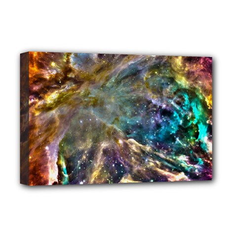 Colorful Cosmos Deluxe Canvas 18  x 12  (Stretched) from ArtsNow.com