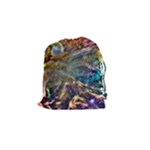 Colorful Cosmos Drawstring Pouch (Small)