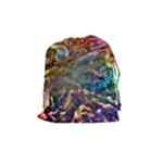 Colorful Cosmos Drawstring Pouch (Medium)