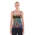 Colorful Cosmos Spaghetti Strap Top