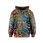 Colorful Cosmos Kids Zipper Hoodie