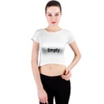 Lighthouse Nautical Crew Neck Crop Top