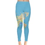 globe Map Leggings 