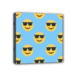 sunglasses Emoji Mini Canvas 4  x 4  (Stretched)