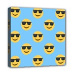 sunglasses Emoji Mini Canvas 8  x 8  (Stretched)