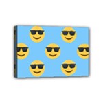 sunglasses Emoji Mini Canvas 6  x 4  (Stretched)