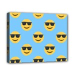 sunglasses Emoji Canvas 10  x 8  (Stretched)