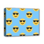 sunglasses Emoji Deluxe Canvas 14  x 11  (Stretched)