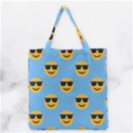 sunglasses Emoji Grocery Tote Bag