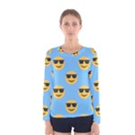 sunglasses Emoji Women s Long Sleeve T-shirt