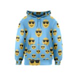 sunglasses Emoji Kids Zipper Hoodie