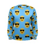 sunglasses Emoji Women s Sweatshirt