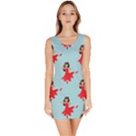 salsa flamenco Emoji Bodycon Dress