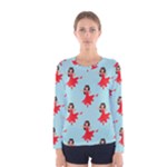 salsa flamenco Emoji Women s Long Sleeve T-shirt