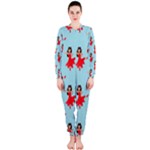 salsa flamenco Emoji OnePiece Jumpsuit (Ladies)