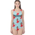 salsa flamenco Emoji One Piece Swimsuit