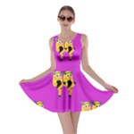 twin Emoji  Skater Dress