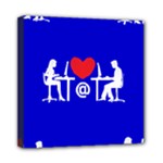 Online Dating Mini Canvas 8  x 8  (Stretched)